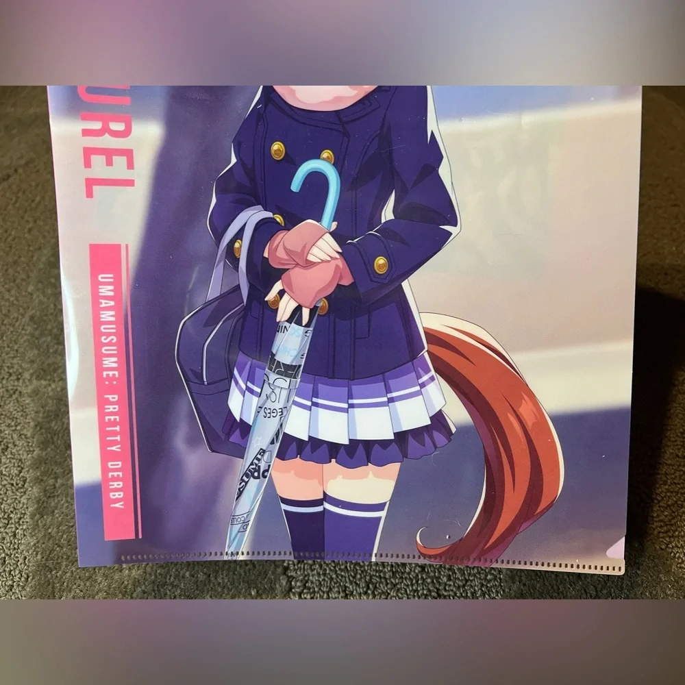 Uma Musume Pretty Derby Sakura Laurel Clear File Folder Plastic Anime Japan Cute